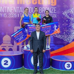 ATHLETES FROM THE ASTANA OLYMPIC TRAINING CENTER WIN MEDALS AT AN INTERNATIONAL ATHLETICS TOURNAMENT IN TASHKENT